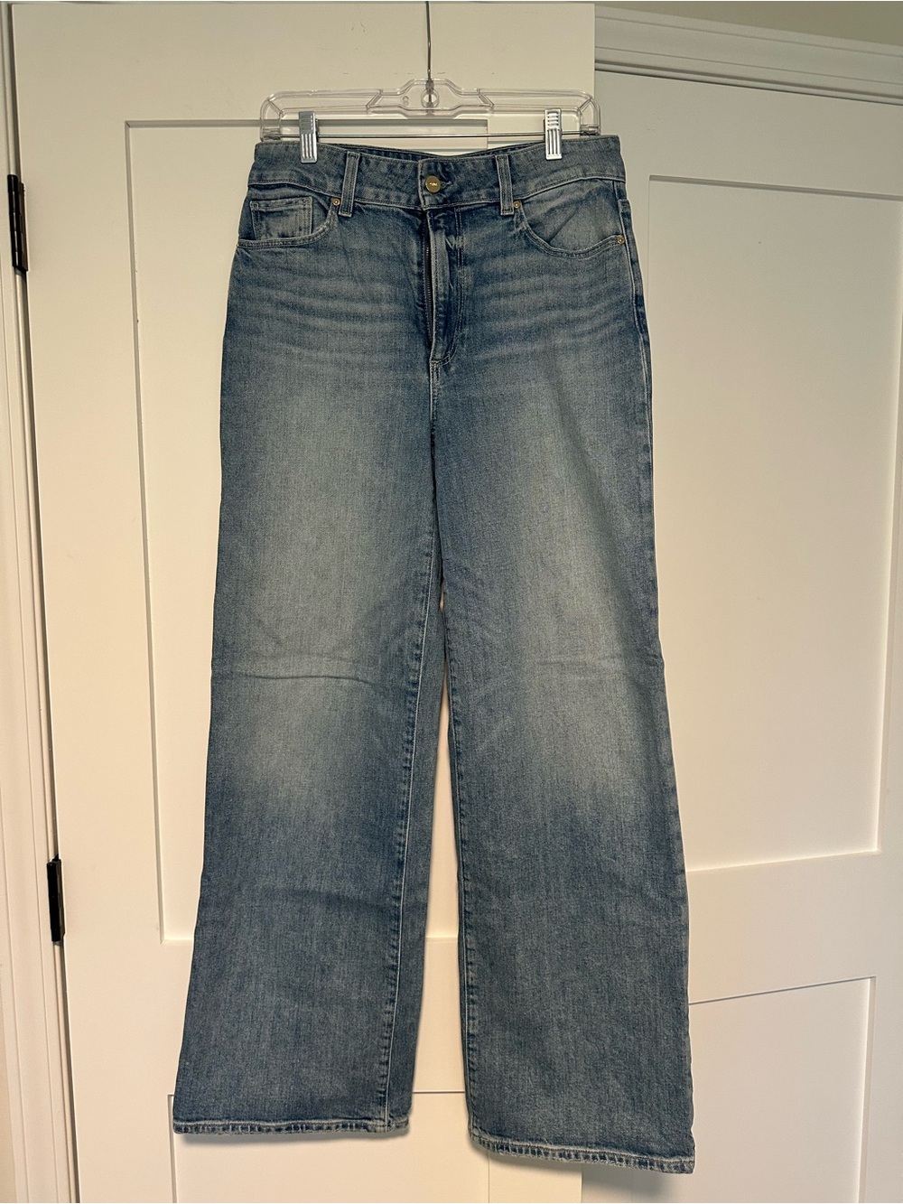 Paige Sasha High-Rise Wide Leg Jeans